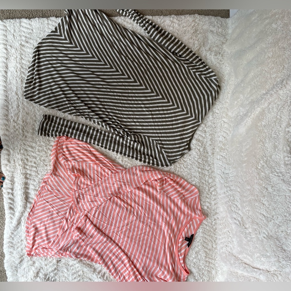Two Banana Republic shirts